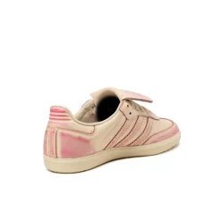 Adidas Sneakers En Cuir|Baskets Décontractées Terrace*Samba LT W Crew White / Crew White / Shock Pink