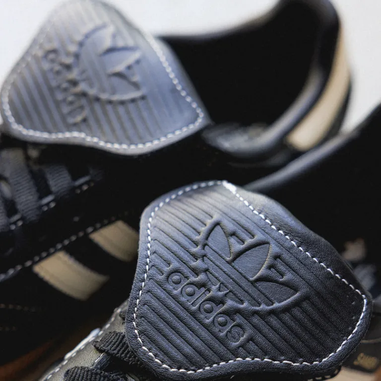 Adidas Sneakers En Cuir|Baskets Décontractées Terrace*Samba LT W Core Black / Crew White / Gum 4