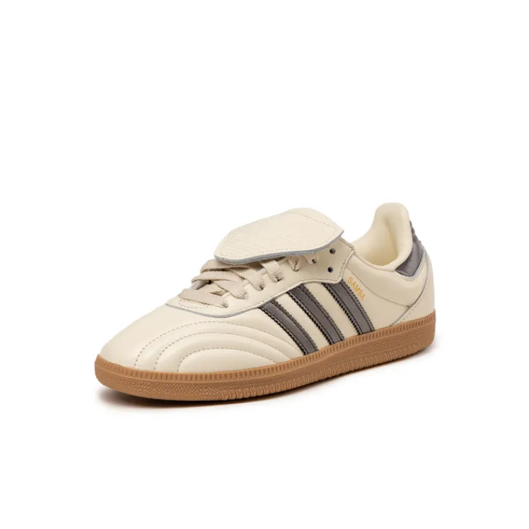 Adidas Sneakers En Cuir|Baskets Décontractées Terrace*Samba LT W Cream White / Core Black / Gum 4
