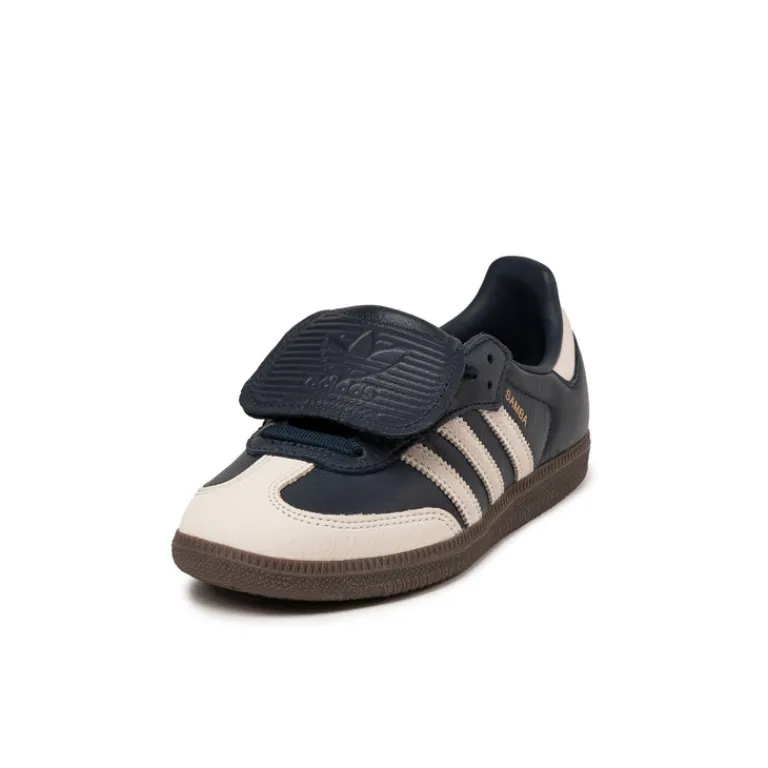 Adidas Sneakers En Cuir|Baskets Décontractées Terrace*Samba LT W Aurora Ink / Cream White / Gold Metallic
