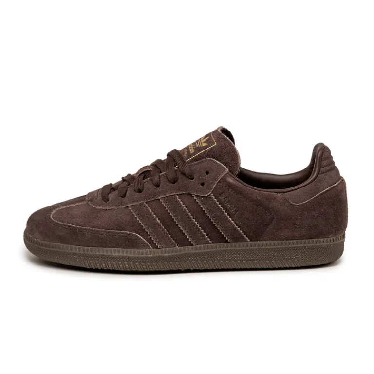 Adidas Sneakers En Cuir|Baskets Décontractées Terrace*Samba OG Shadow Brown / Shadow Brown / Chalky Brown