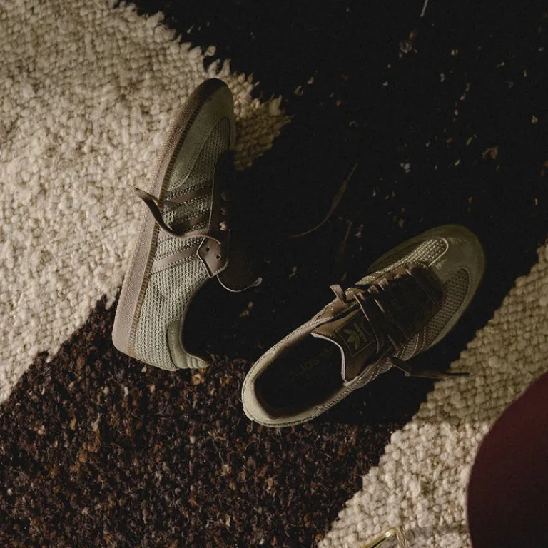 Adidas Sneakers En Cuir|Baskets Décontractées Terrace*Samba OG Orbit Green / Cargo Brown / Gum 5
