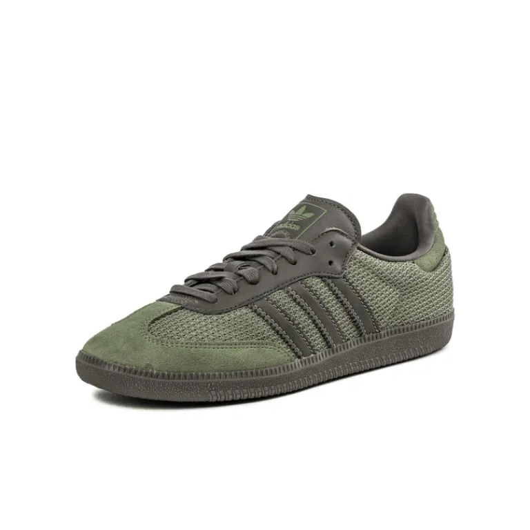 Adidas Sneakers En Cuir|Baskets Décontractées Terrace*Samba OG Orbit Green / Cargo Brown / Gum 5
