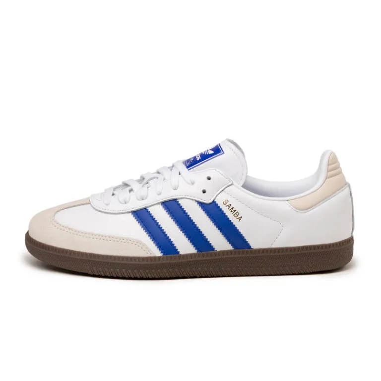 Adidas Sneakers En Cuir|Baskets Décontractées Terrace*Samba OG Footwear White / Lucid Blue / Gum 5