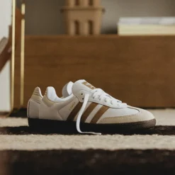 Adidas Sneakers En Cuir|Baskets Décontractées Terrace*Samba OG Footwear White / Cardboard / Gum 5