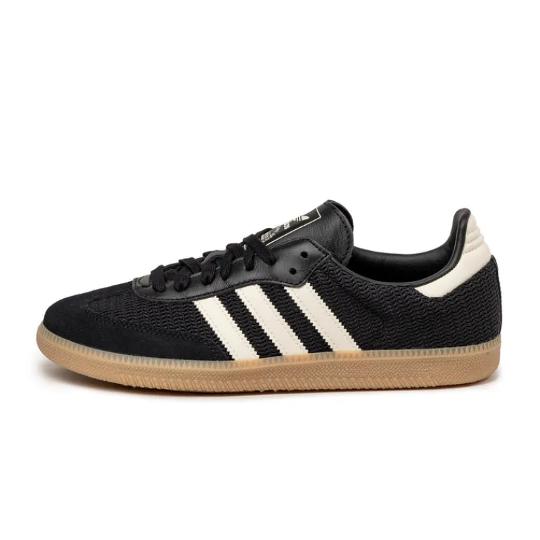 Adidas Sneakers En Cuir|Baskets Décontractées Terrace*Samba OG Core Black / Cream White / Magic Beige