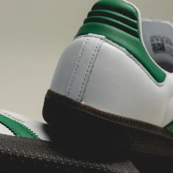 Adidas Sneakers En Cuir|Sneakers Blancs*Samba OG Footwear White / Green / Supplier Color