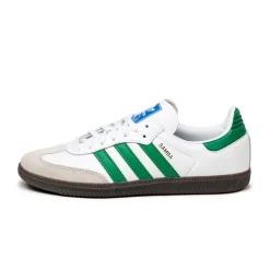 Adidas Sneakers En Cuir|Sneakers Blancs*Samba OG Footwear White / Green / Supplier Color