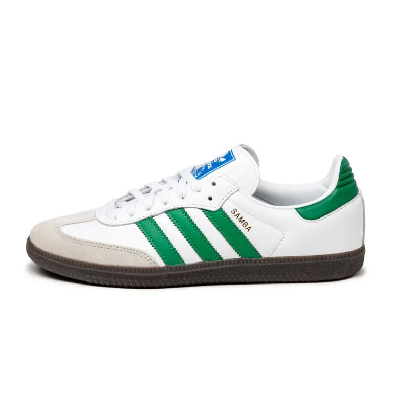 Adidas Sneakers En Cuir|Sneakers Blancs*Samba OG Footwear White / Green / Supplier Color