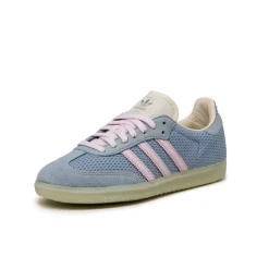 Adidas Sneakers En Cuir|Baskets Décontractées Terrace*Samba OG Tactical Blue / Ice Lavander / Off White