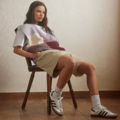 Adidas Sneakers En Cuir|Baskets Décontractées Terrace*Samba OG Cloud White / Core Black / Clear Granite