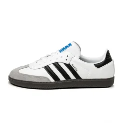 Adidas Sneakers En Cuir|Baskets Décontractées Terrace*Samba OG Cloud White / Core Black / Clear Granite