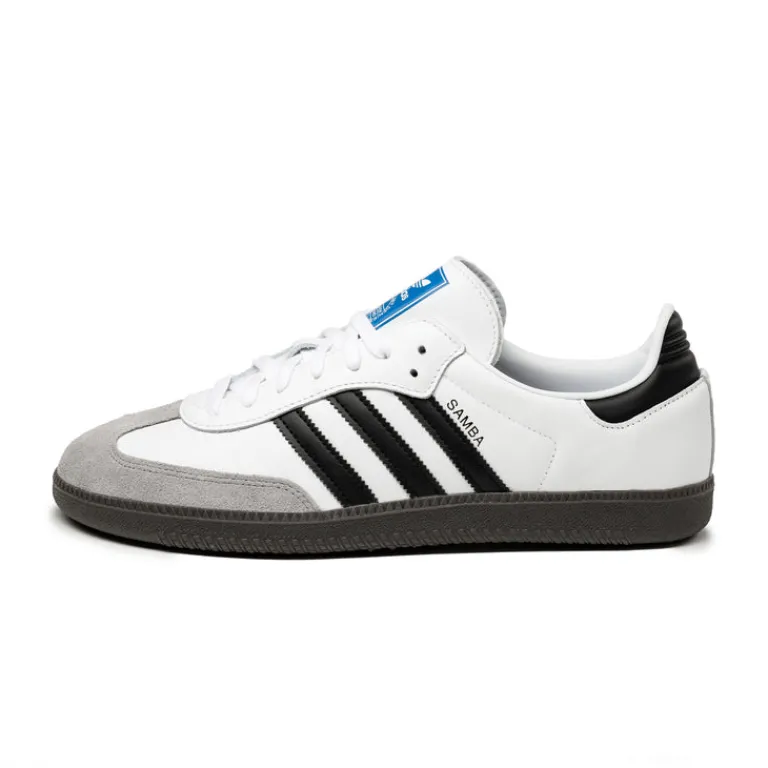 Adidas Sneakers En Cuir|Baskets Décontractées Terrace*Samba OG Cloud White / Core Black / Clear Granite