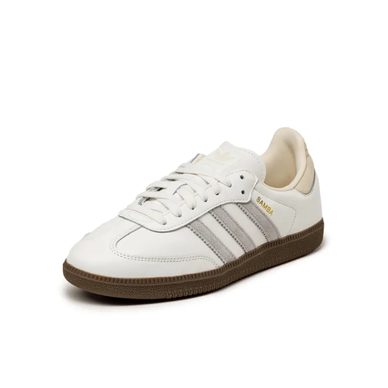 Adidas Sneakers En Cuir|Baskets Décontractées Terrace*Samba OG Core White / Grey Two / Cream White