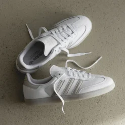 Adidas Sneakers En Cuir|Baskets Décontractées Terrace*Samba OG Footwear White / Grey One / Footwear White