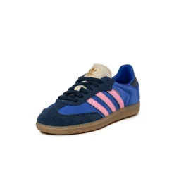 Adidas Sneakers En Cuir|Baskets Décontractées Terrace*Samba OG W Lucid Blue / Night Indigo / Gum