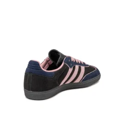Adidas Sneakers En Cuir|Baskets Décontractées Terrace*Samba OG W Core Black / Wonder Mauve / Night Indigo