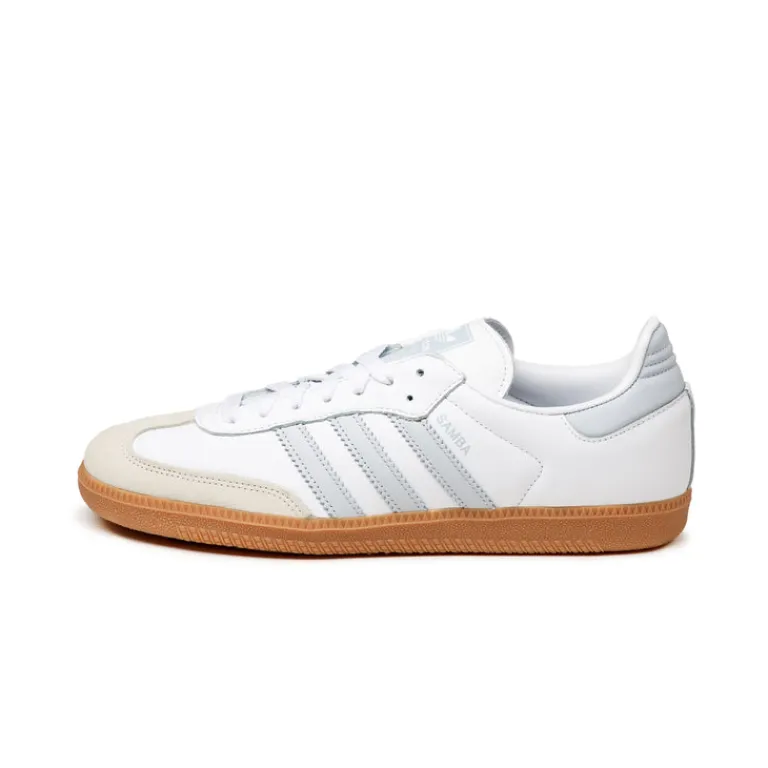 Adidas Sneakers En Cuir|Baskets Décontractées Terrace*Samba OG W Cloud White / Halo Blue / Off White