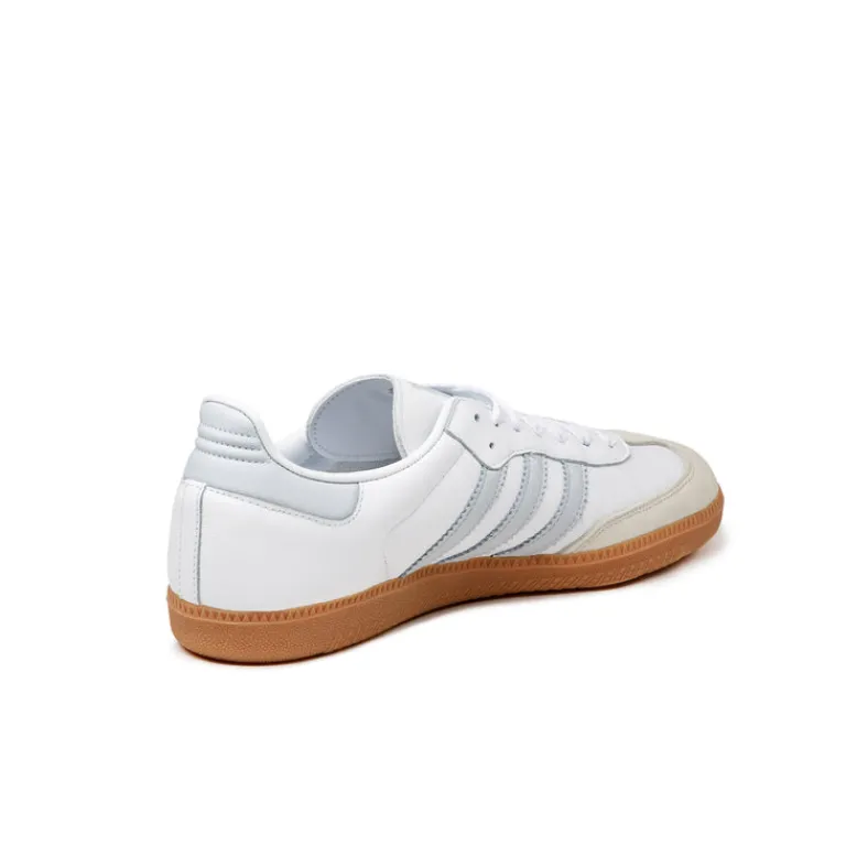 Adidas Sneakers En Cuir|Baskets Décontractées Terrace*Samba OG W Cloud White / Halo Blue / Off White