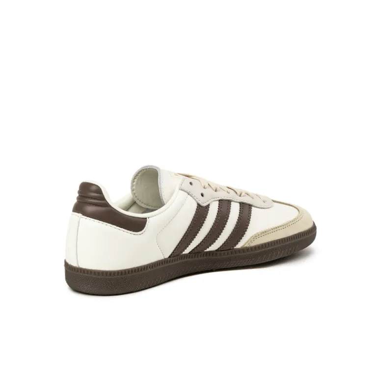 Adidas Sneakers En Cuir|Baskets Décontractées Terrace*Samba OG W Off White / Earth Strata / Gum