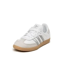 Adidas Sneakers En Cuir|Baskets Décontractées Terrace*Samba OG W Cloud White / Silver / Grey One
