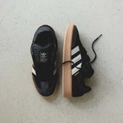 Adidas Sneakers En Cuir|Chunky Sneakers*Samba XLG Core Black / Wonder Aluminium / Gum 4