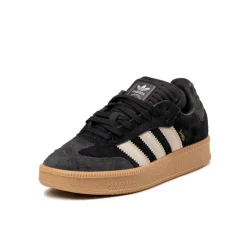 Adidas Sneakers En Cuir|Chunky Sneakers*Samba XLG Core Black / Wonder Aluminium / Gum 4