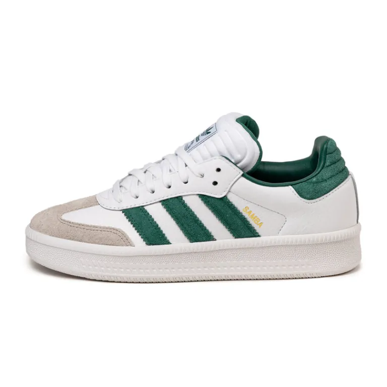Adidas Sneakers En Cuir|Chunky Sneakers*Samba XLG Footwear White / Collegiate Green / Clear Granite