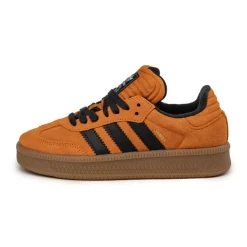 Adidas Sneakers En Cuir|Chunky Sneakers*Samba XLG Crew Orange / Carbon / Gum 4