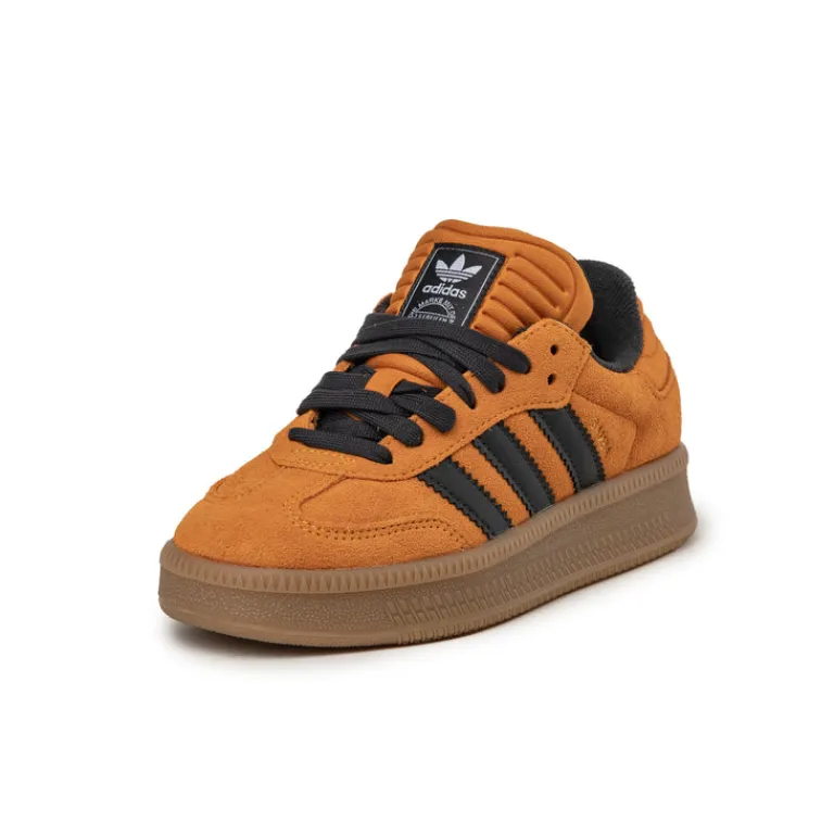 Adidas Sneakers En Cuir|Chunky Sneakers*Samba XLG Crew Orange / Carbon / Gum 4