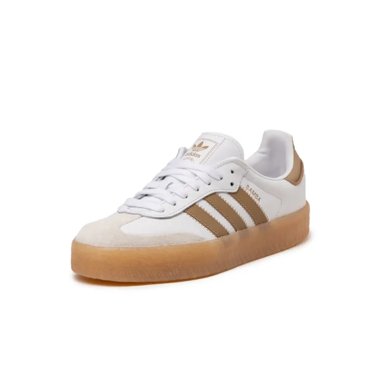 Adidas Sneakers En Cuir|Baskets Décontractées Terrace*Sambae W Footwear White / Off White / Cradboard