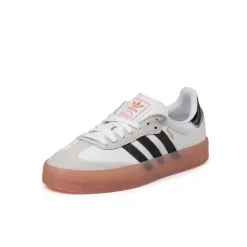 Adidas Sneakers En Cuir|Baskets Décontractées Terrace*Sambae W Cloud White / Core Black / Semi Coral
