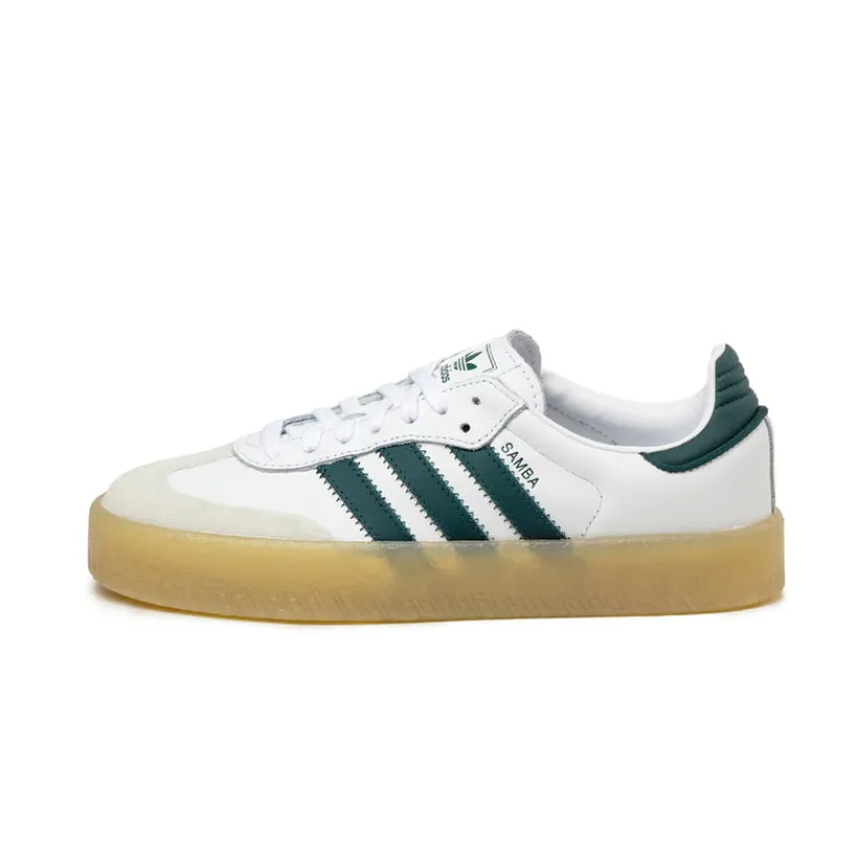 Adidas Sneakers En Cuir|Baskets Décontractées Terrace*Sambae W Footwear White / Off White / Aurich Ivy