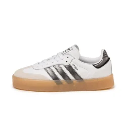 Adidas Sneakers En Cuir|Baskets Décontractées Terrace*Sambae W Core Black / Core Black / Gum 3