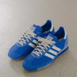 Adidas Sneakers En Cuir|Baskets Décontractées Terrace*SL 72 OG W Blue / Crew White / Gum 1