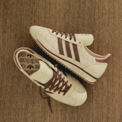 Adidas Sneakers En Cuir|Baskets Décontractées Terrace*SL 72 OG W Sand Strata / Preloved Brown / Cream White