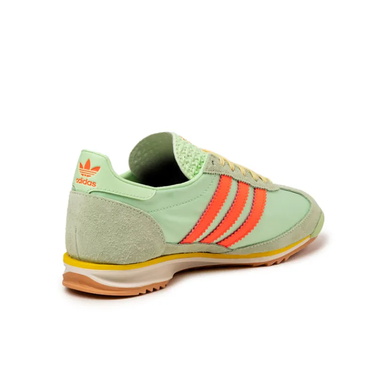 Adidas Sneakers En Cuir|Baskets Décontractées Terrace*SL 72 OG W Semi Green Spark / Solar Orange / Off White