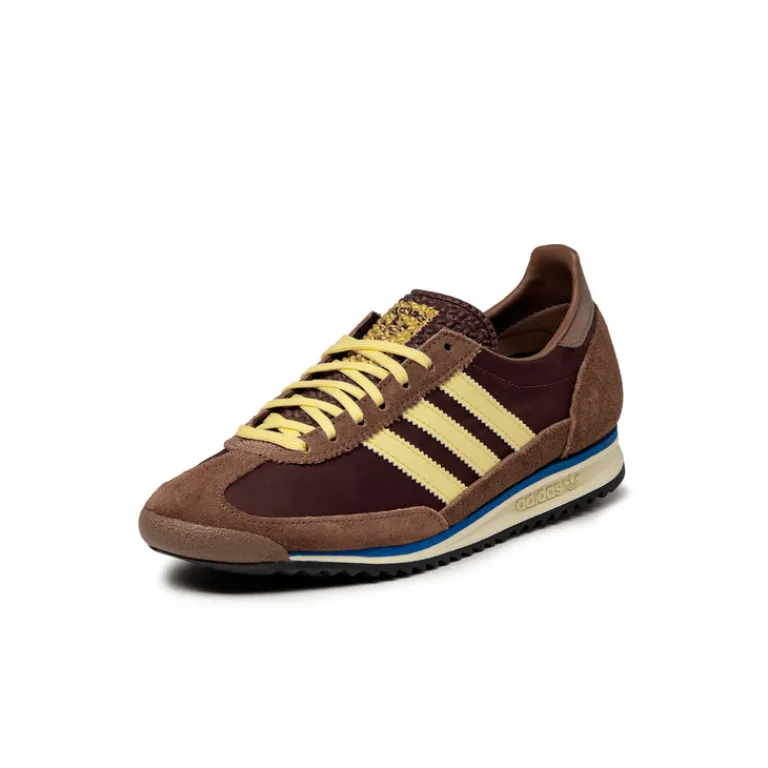 Adidas Sneakers En Cuir|Chaussures De Running Retro*SL 72 OG W Maroon / Almost Yellow / Premium Brown