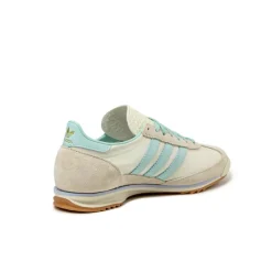 Adidas Sneakers En Cuir|Baskets Décontractées Terrace*SL 72 OG W Off White / Semi Flash Aqua / Glow Blue