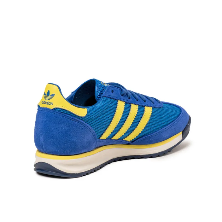 Adidas Sneakers En Cuir|Baskets Décontractées Terrace*SL 72 RS Semi Lucid Blue / Pure Sulfur / Blue