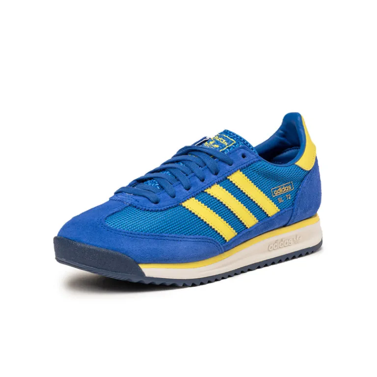 Adidas Sneakers En Cuir|Baskets Décontractées Terrace*SL 72 RS Semi Lucid Blue / Pure Sulfur / Blue