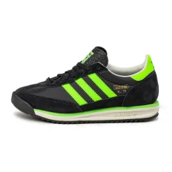 Adidas Sneakers En Cuir|Baskets Décontractées Terrace*SL 72 RS Core Black / Solid Green / Off White