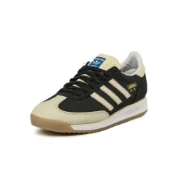 Adidas Sneakers En Cuir|Baskets Décontractées Terrace*SL 72 RS Core Black / Cream White / Gum 3