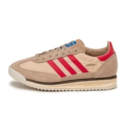 Adidas Sneakers En Cuir|Baskets Décontractées Terrace*SL 72 RS Magic Beige / Pure Ruby / Sand Strata