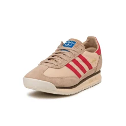 Adidas Sneakers En Cuir|Baskets Décontractées Terrace*SL 72 RS Magic Beige / Pure Ruby / Sand Strata