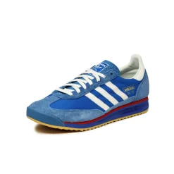 Adidas Sneakers En Cuir|Baskets Décontractées Terrace*SL 72 RS Blue / Core White / Beta Scarlett