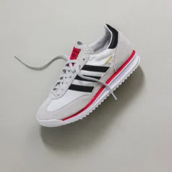 Adidas Sneakers En Cuir|Baskets Décontractées Terrace*SL 72 RS Footwear White / Core Black / Grey One