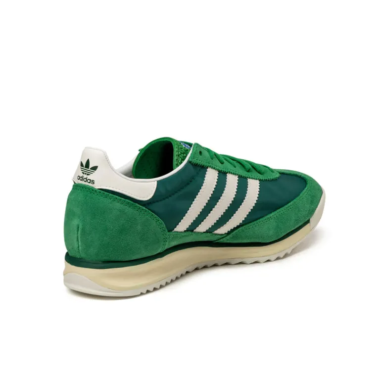 Adidas Sneakers En Cuir|Baskets Décontractées Terrace*SL 72 RS Green / Core White / Collegiate Green