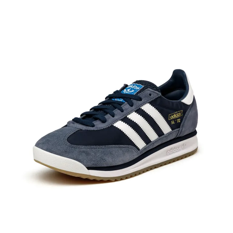 Adidas Sneakers En Cuir|Baskets Décontractées Terrace*SL 72 RS Night Indigo / Cloud White / Shadow Navy