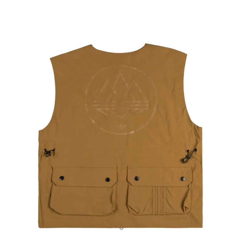 Adidas Vestes*SPZL Wardour Vest Bronze Strata